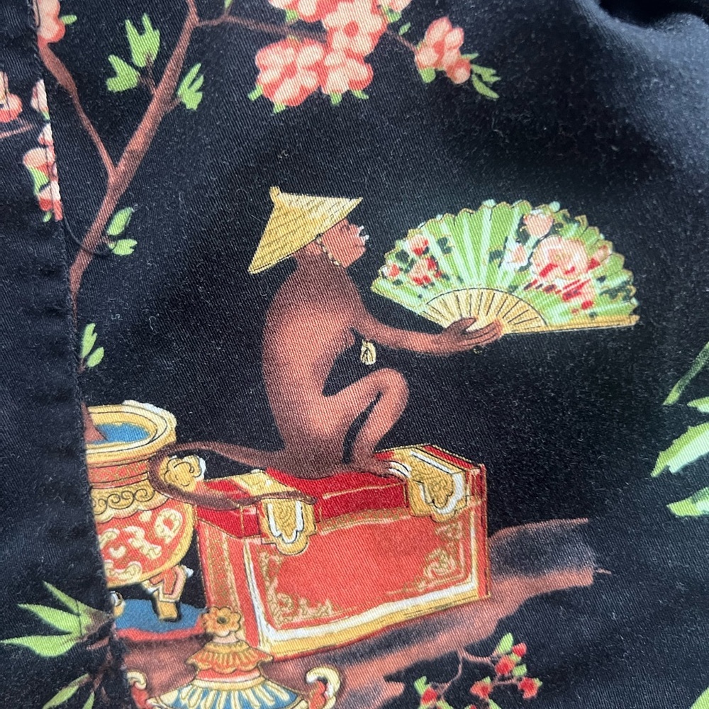 Vintage Rare Monkey Pattern Jacket - image 2